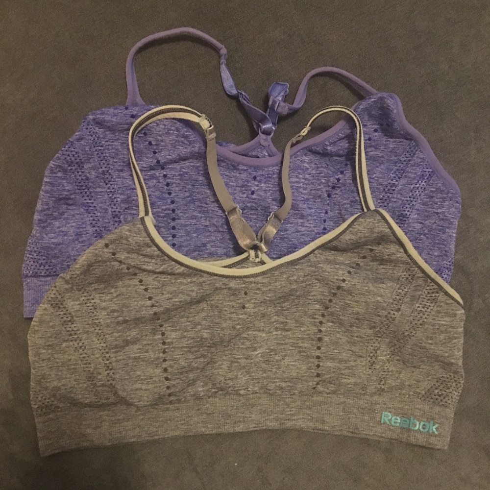 Reebok sports bras